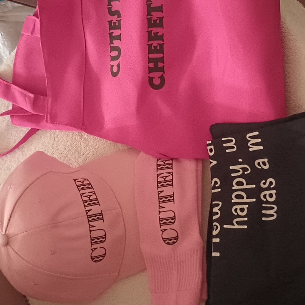 Crack me up ts a mix cap socks shirt sm L xL M 2x apron